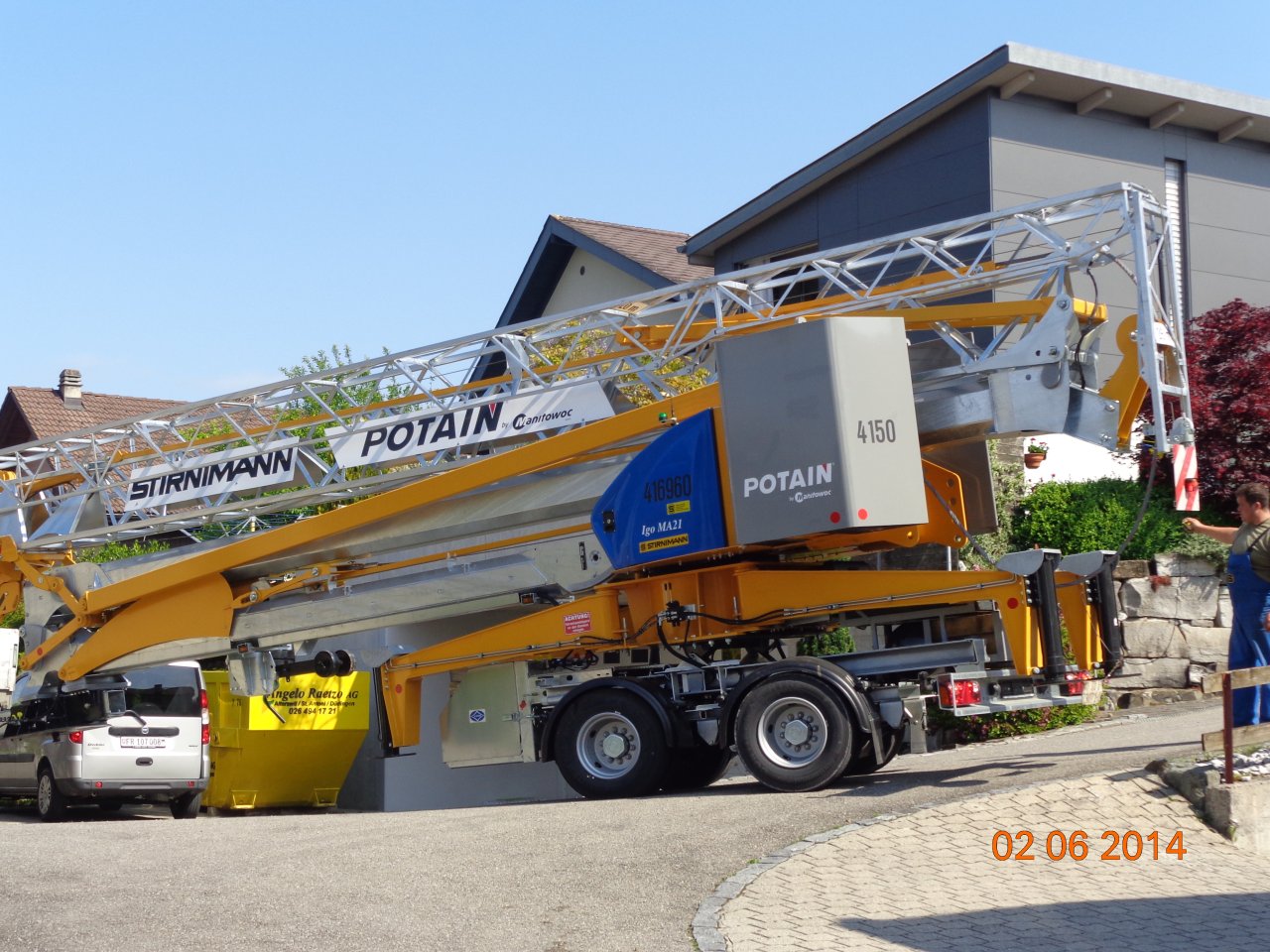 Neuanschaffung Kran Potain Igo MA 21